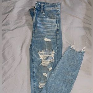 American Eagle 360 NE(X)T LEVEL STRETCH High-waisted Jeans/Jeggings Size 2 Long